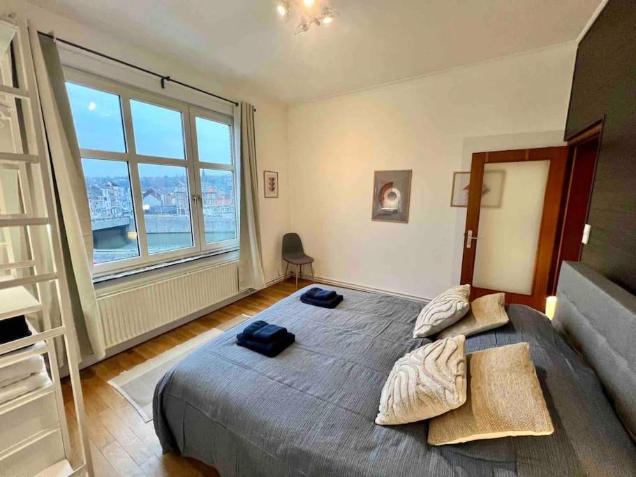 Bellevue - Grand Appartement Pour 5 Sur Les Quais De La Meuse Liege Exterior photo