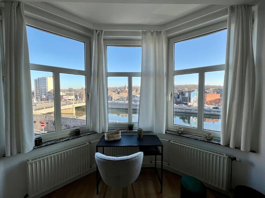 Bellevue - Grand Appartement Pour 5 Sur Les Quais De La Meuse Liege Exterior photo
