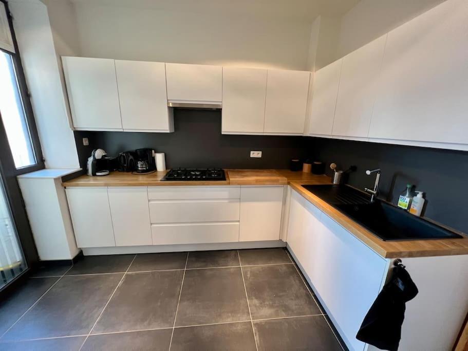 Bellevue - Grand Appartement Pour 5 Sur Les Quais De La Meuse Liege Exterior photo